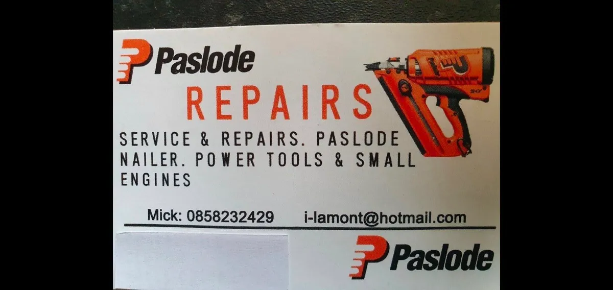 Paslode repairs