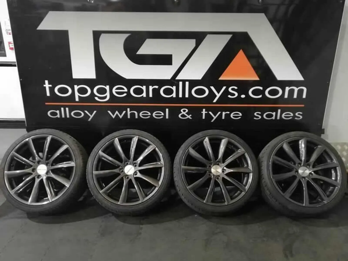 19" MONACO GPs FOR CADDY VAN ALLOY WHEELS & TYRES - Image 1