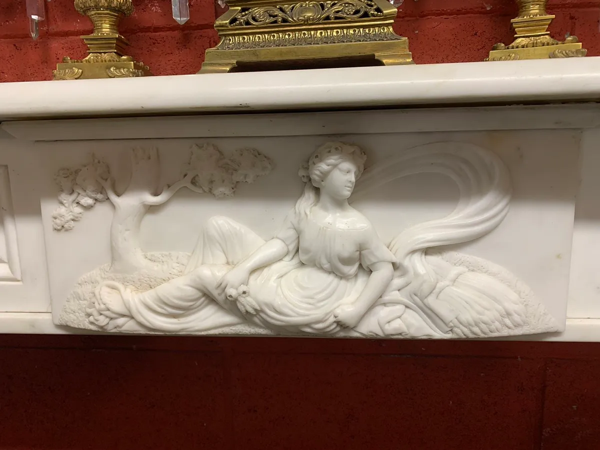 Antique marble fireplace pieces wanted - Image 1