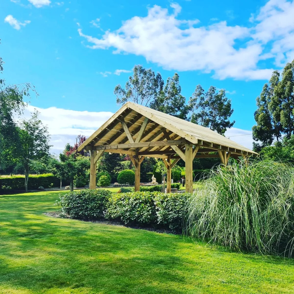 Custom wooden timber Gazebo, shed, pergola. - Image 1