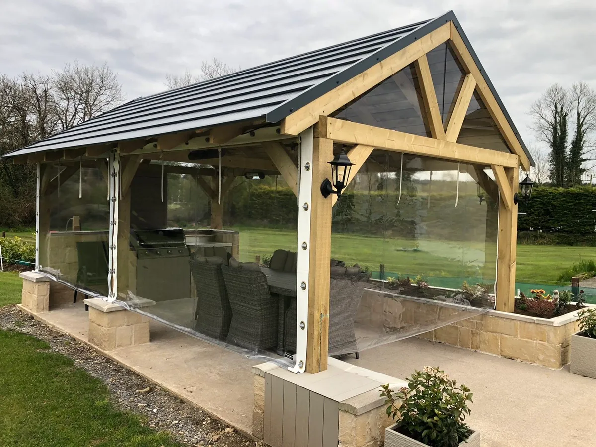 Custom wooden timber Gazebo, shed, pergola. - Image 4