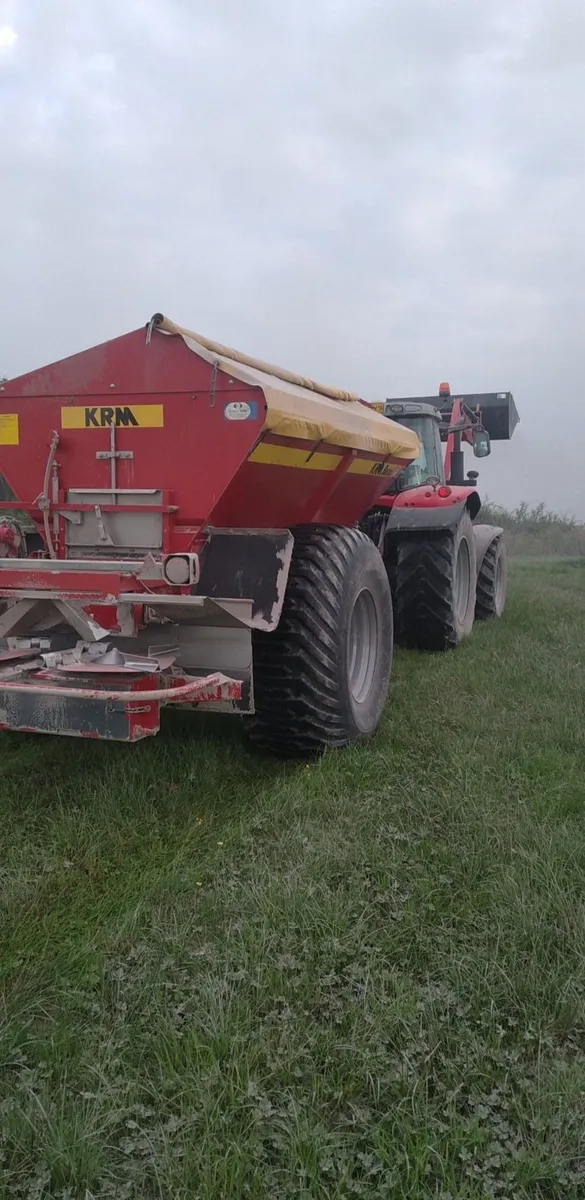 Lime spreading