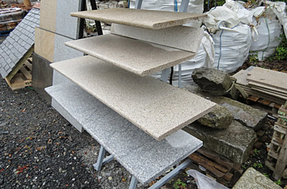 Brown Granite Bullnose Steps - Image 3