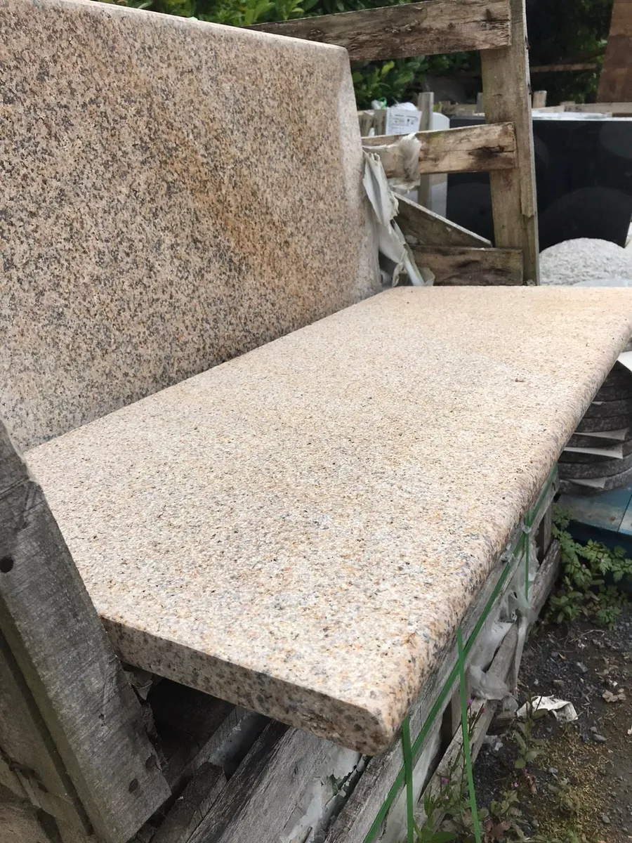 Brown Granite Bullnose Steps - Image 4
