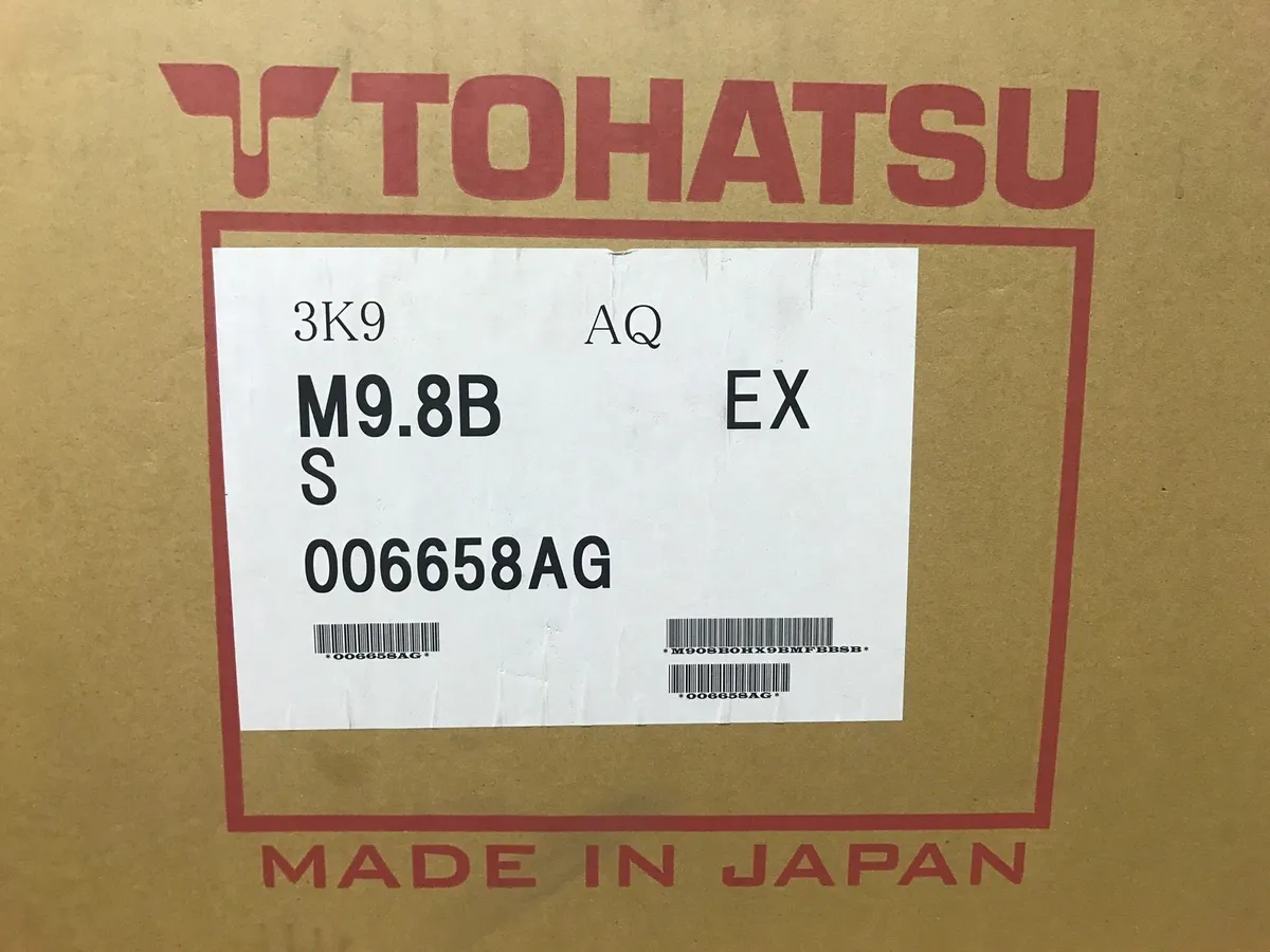 New Tohatsu 9.8/18 2 stroke in stock - Image 3