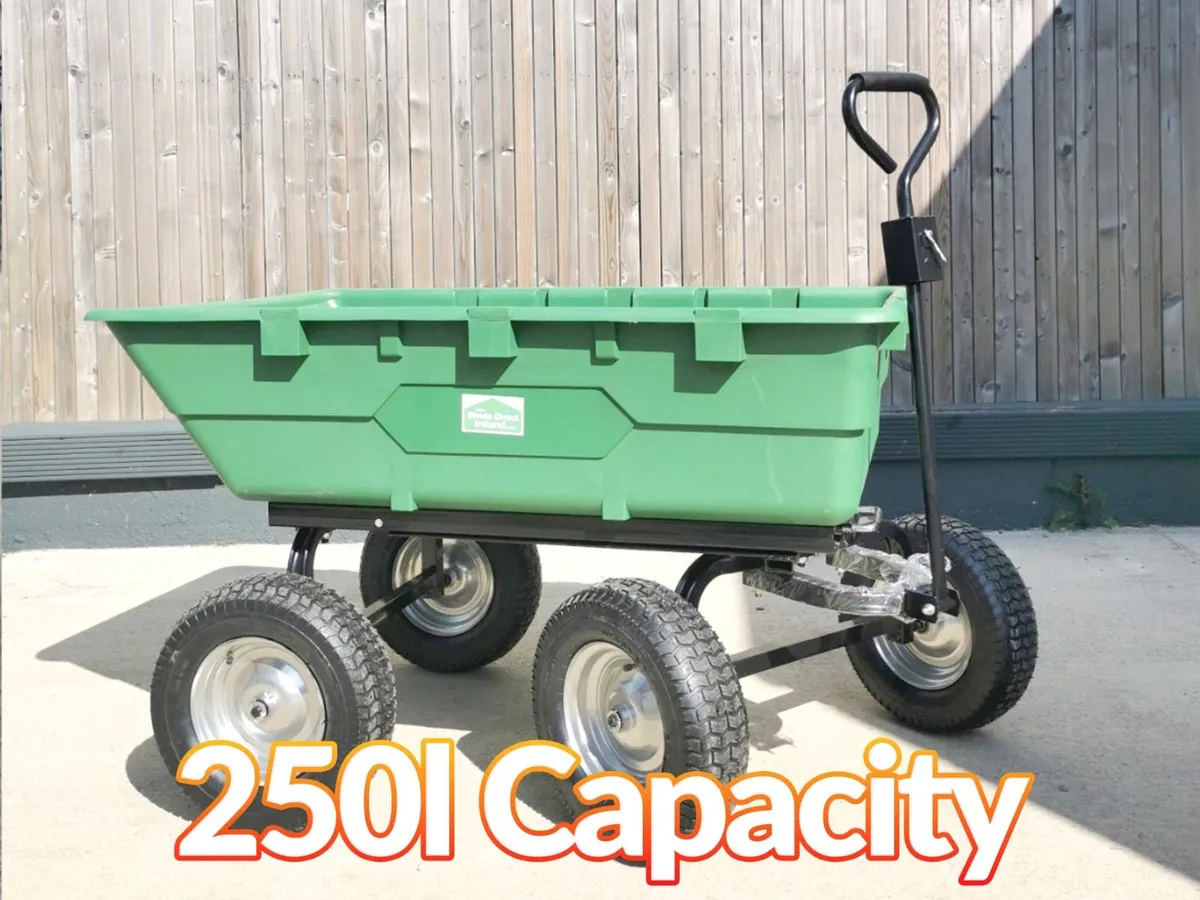 250L Tipper Cart - Image 1