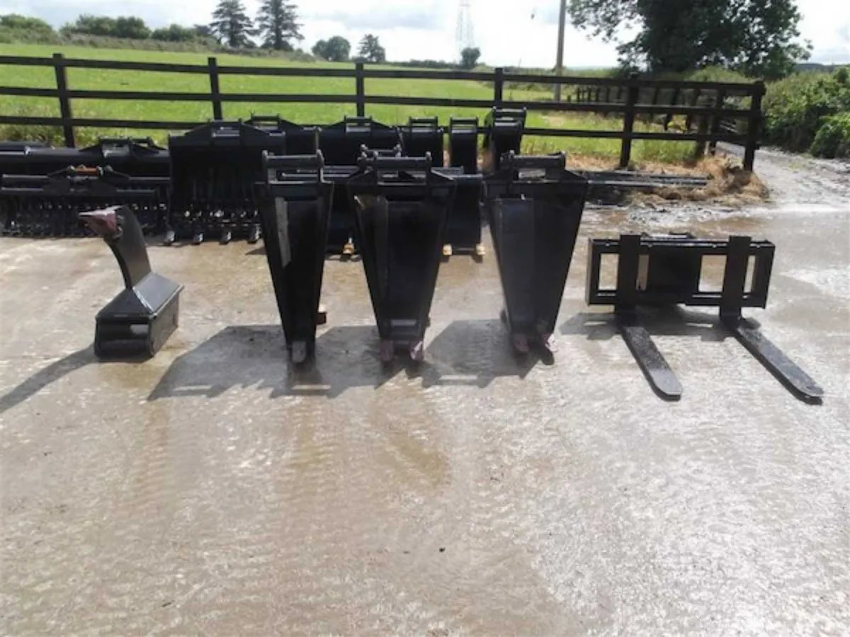 Pallet Forks, Tile Drains, Rippers  Suits 13 Ton - Image 3