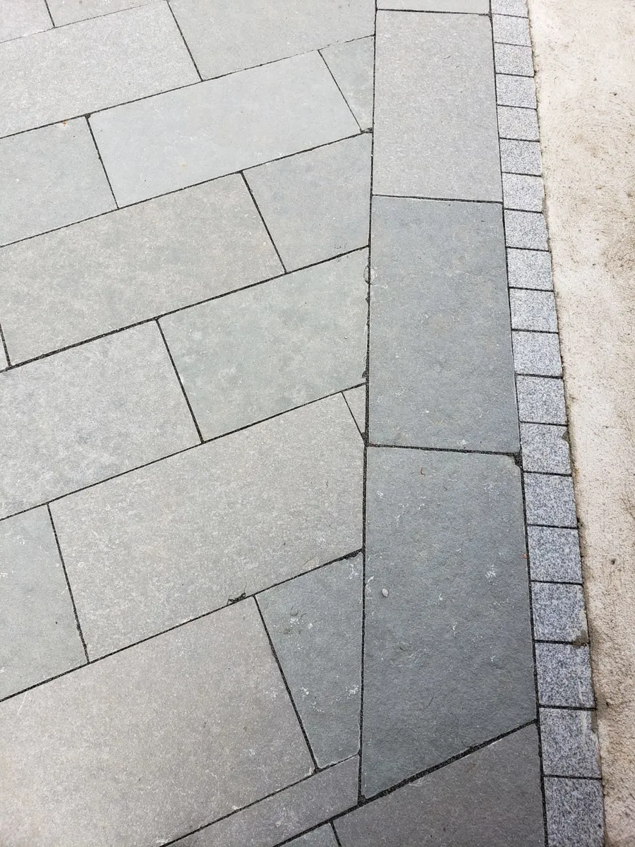 Grey Limestone paving