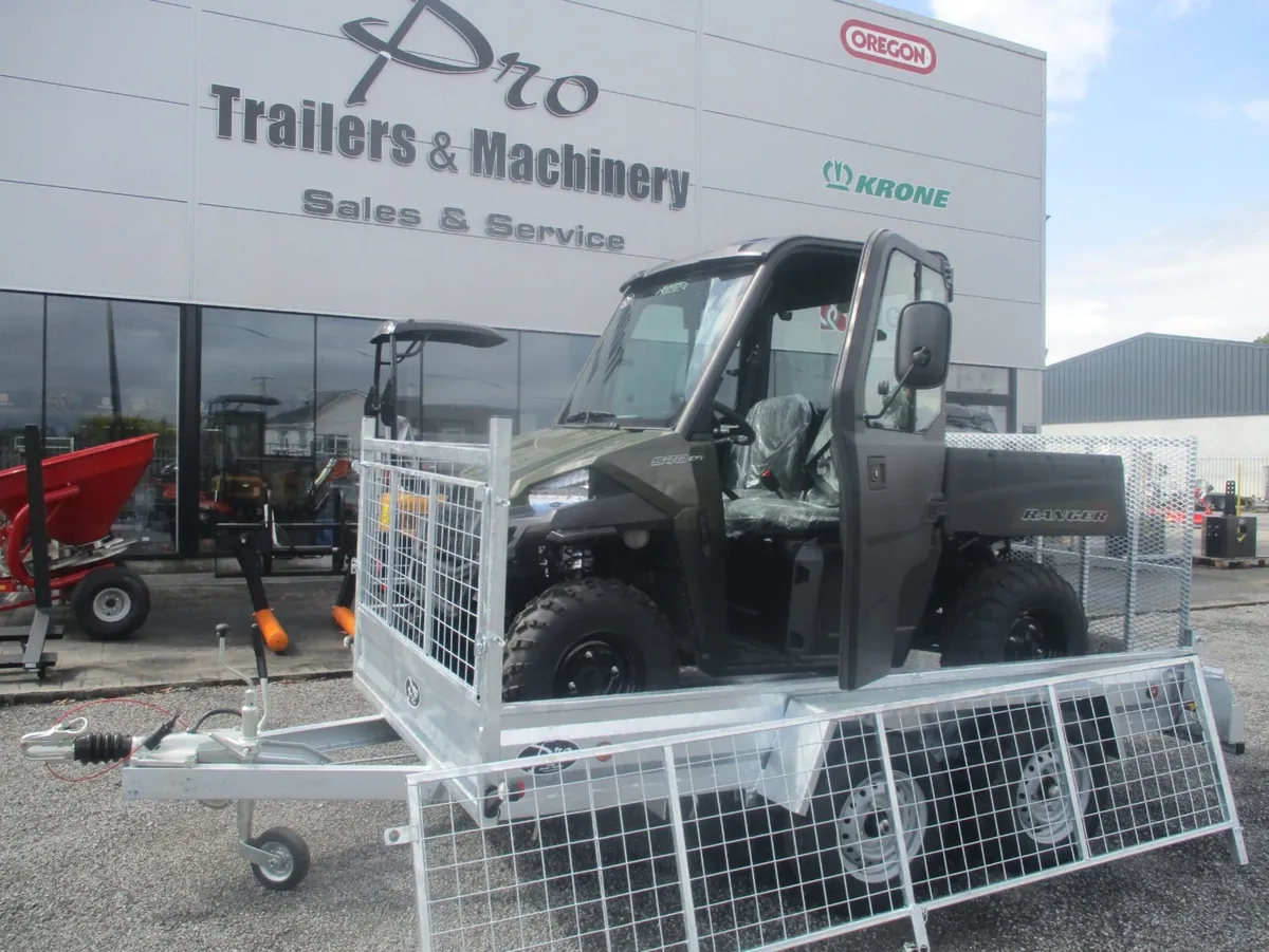 Pro trailers builders mesh trailer