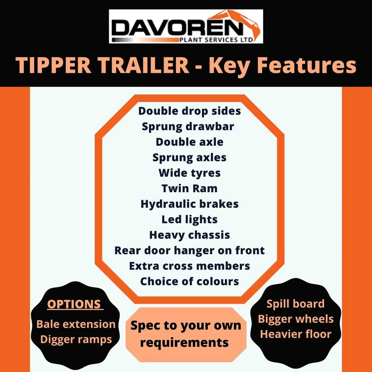 TIPPER TRAILERS~ what do you need?