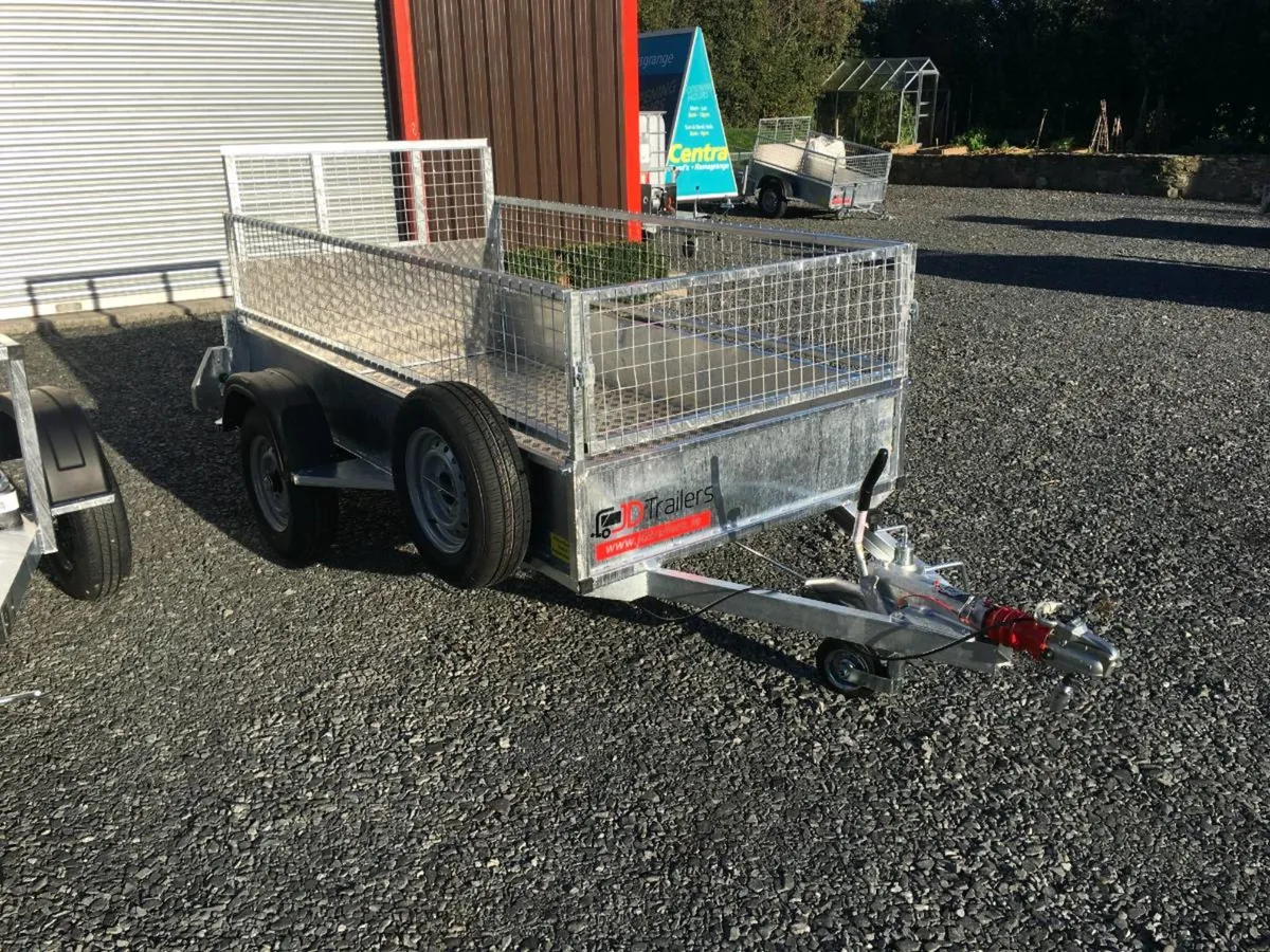 JDTRAILERS 8/4 SINGLE BRAKED