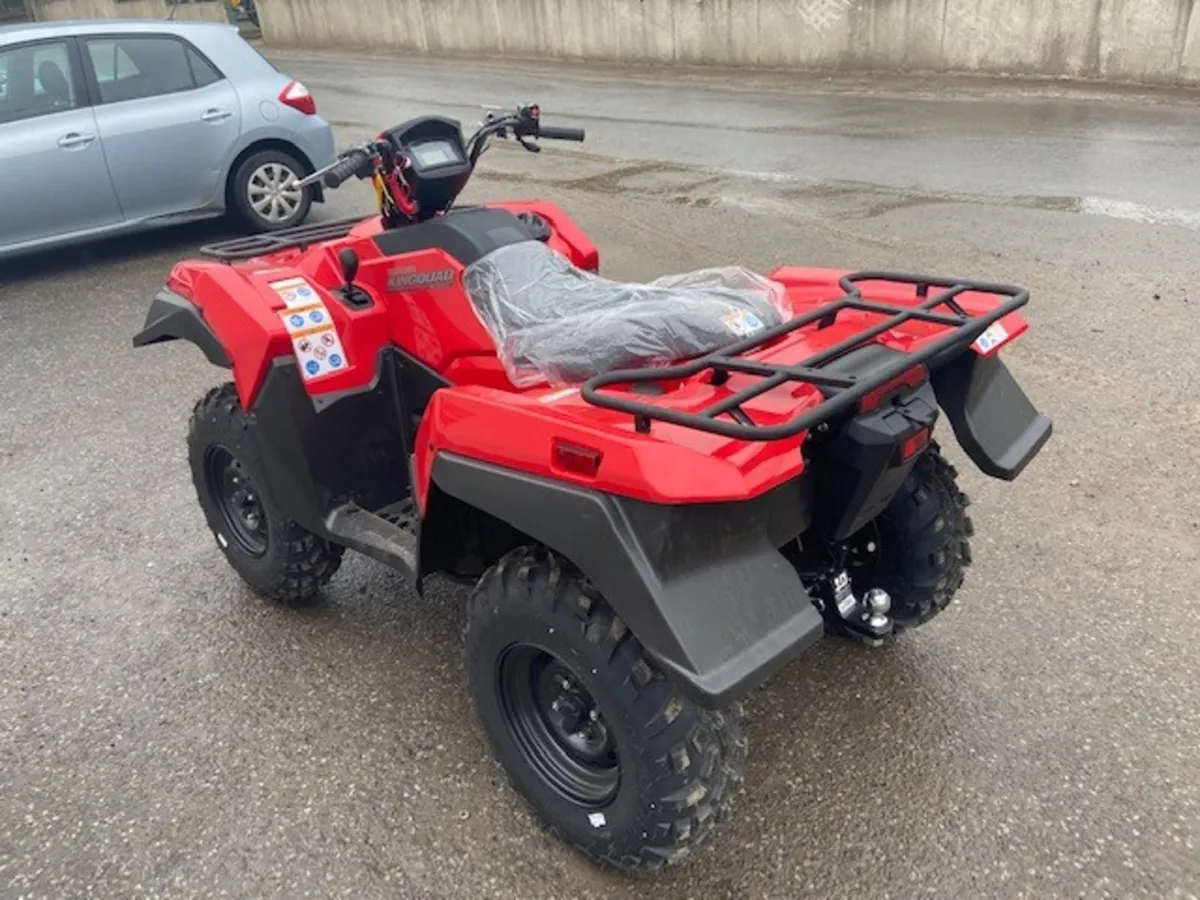 2025 Suzuki LT-A500 Kingquad Automatic 2wd/4wd - Image 4