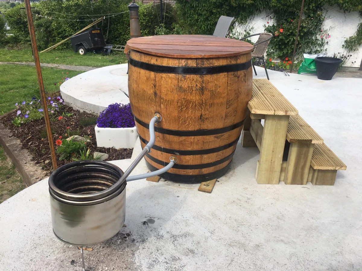 Seaweed barrel hot tub - Image 2