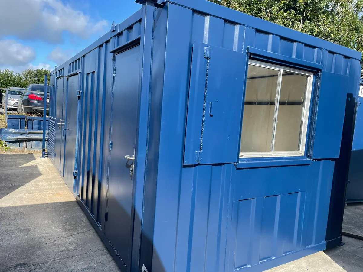 24ft welfare toilet canteen dry room