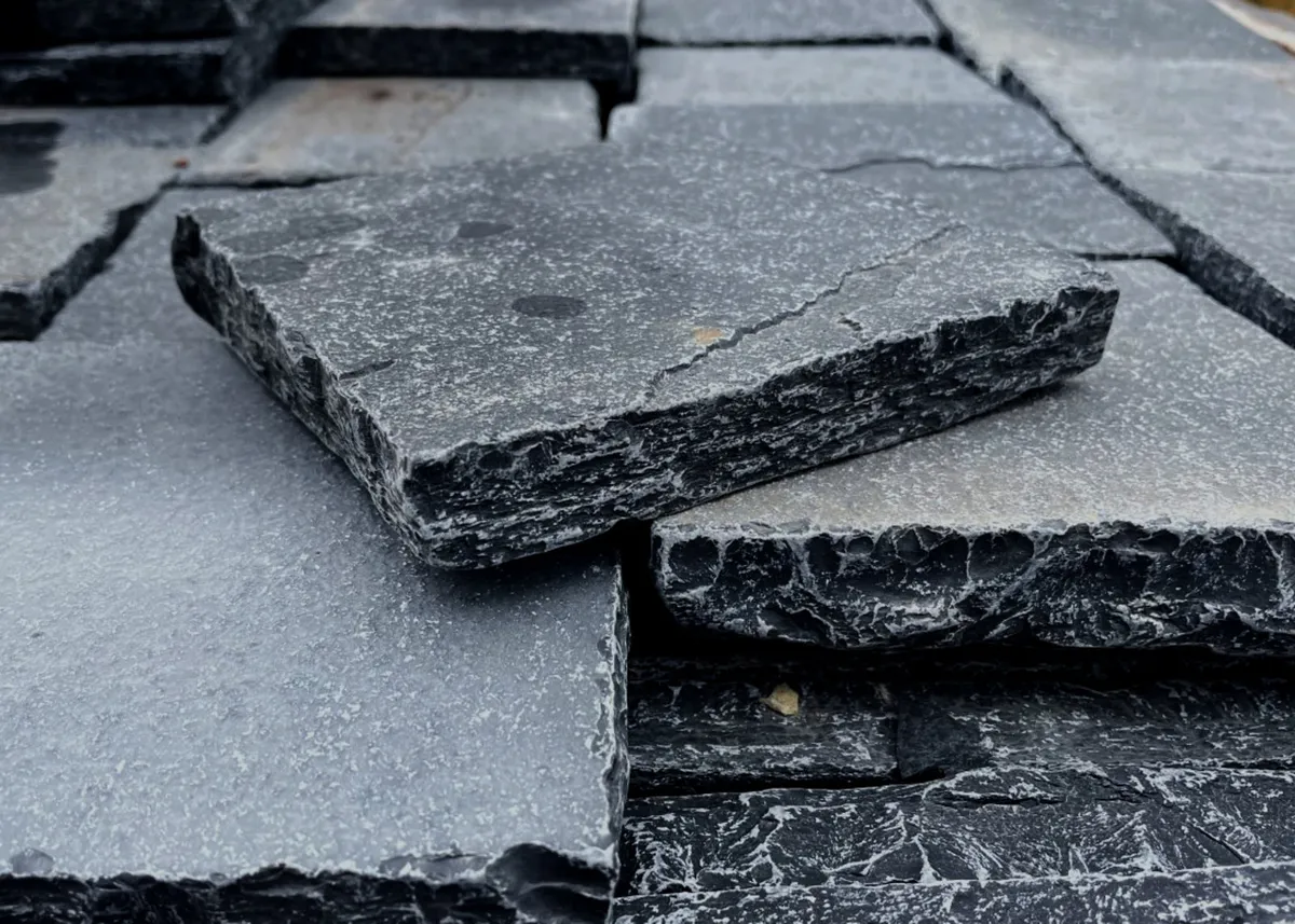 Black Limestone Tiles - Image 1