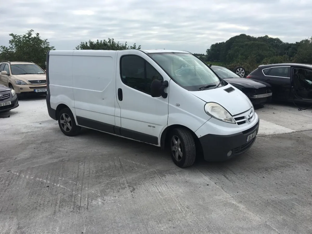 2008 Nissan primastar 2.0 diesel for parts