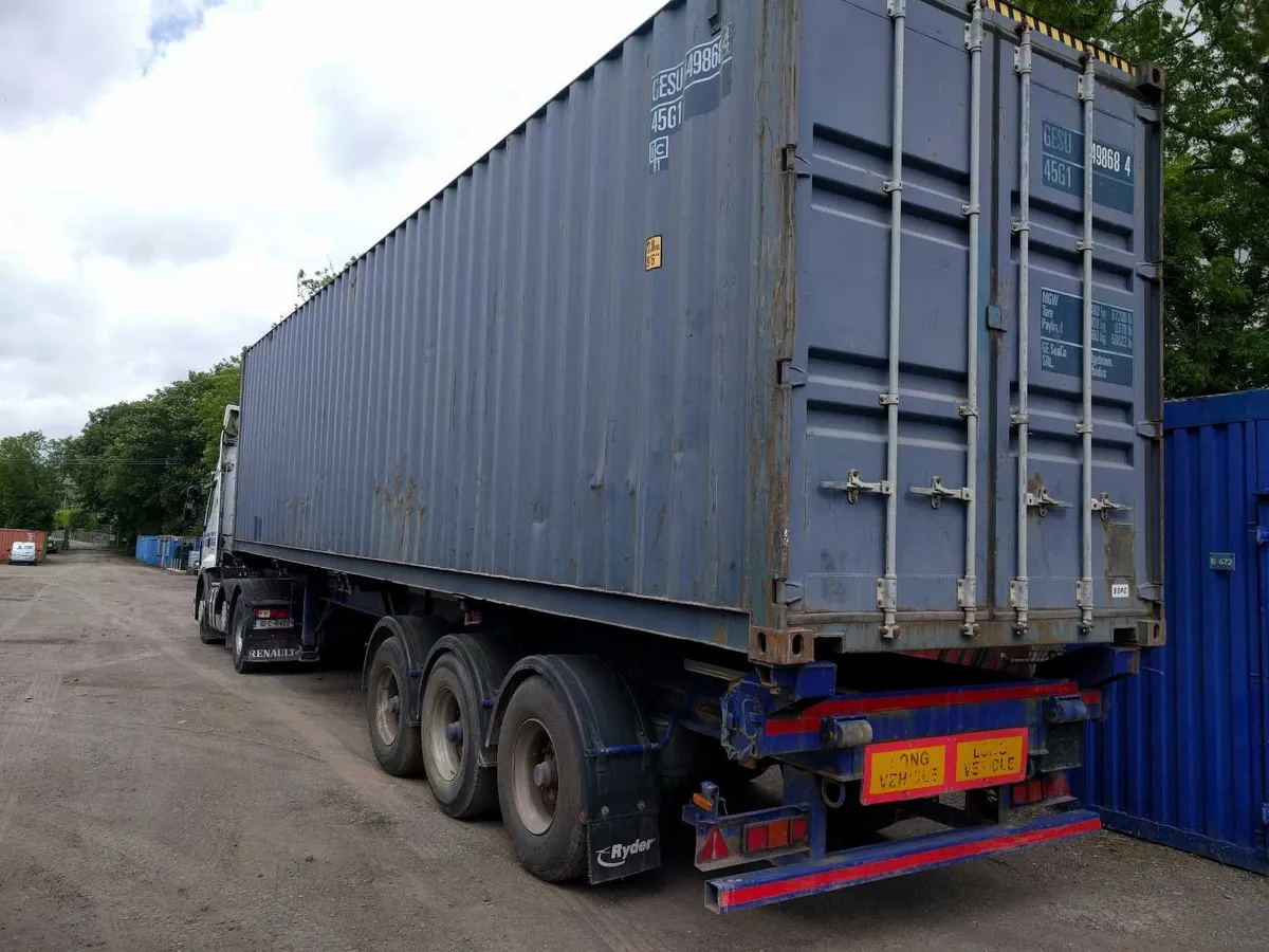 40 ft Container  Secure Dry