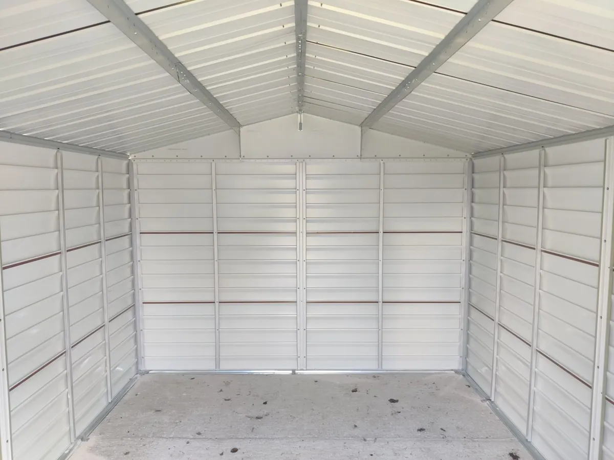 Metal garden sheds - Image 4