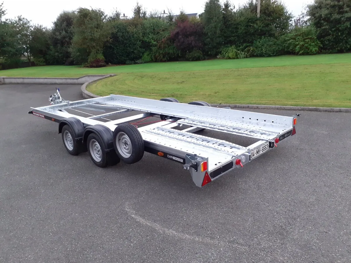 Car Transporter trailer for hire - Image 1