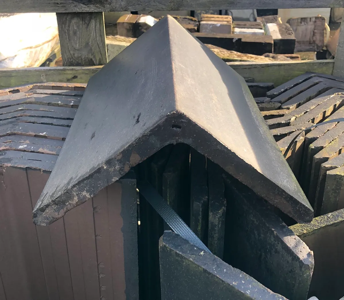 Ridge Tiles (clay) reclaimed - Image 1