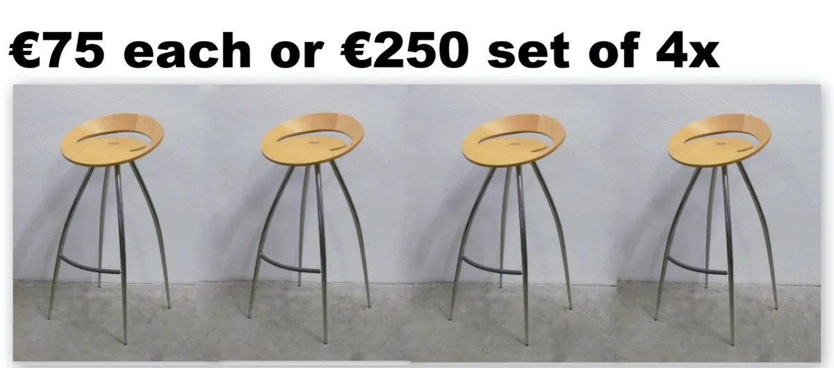 High & low bar stools - Image 2