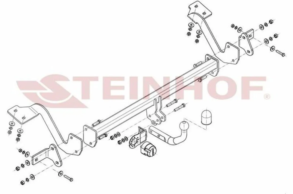 Brand new 2008-2018 berlingo/partner towbar - Image 2