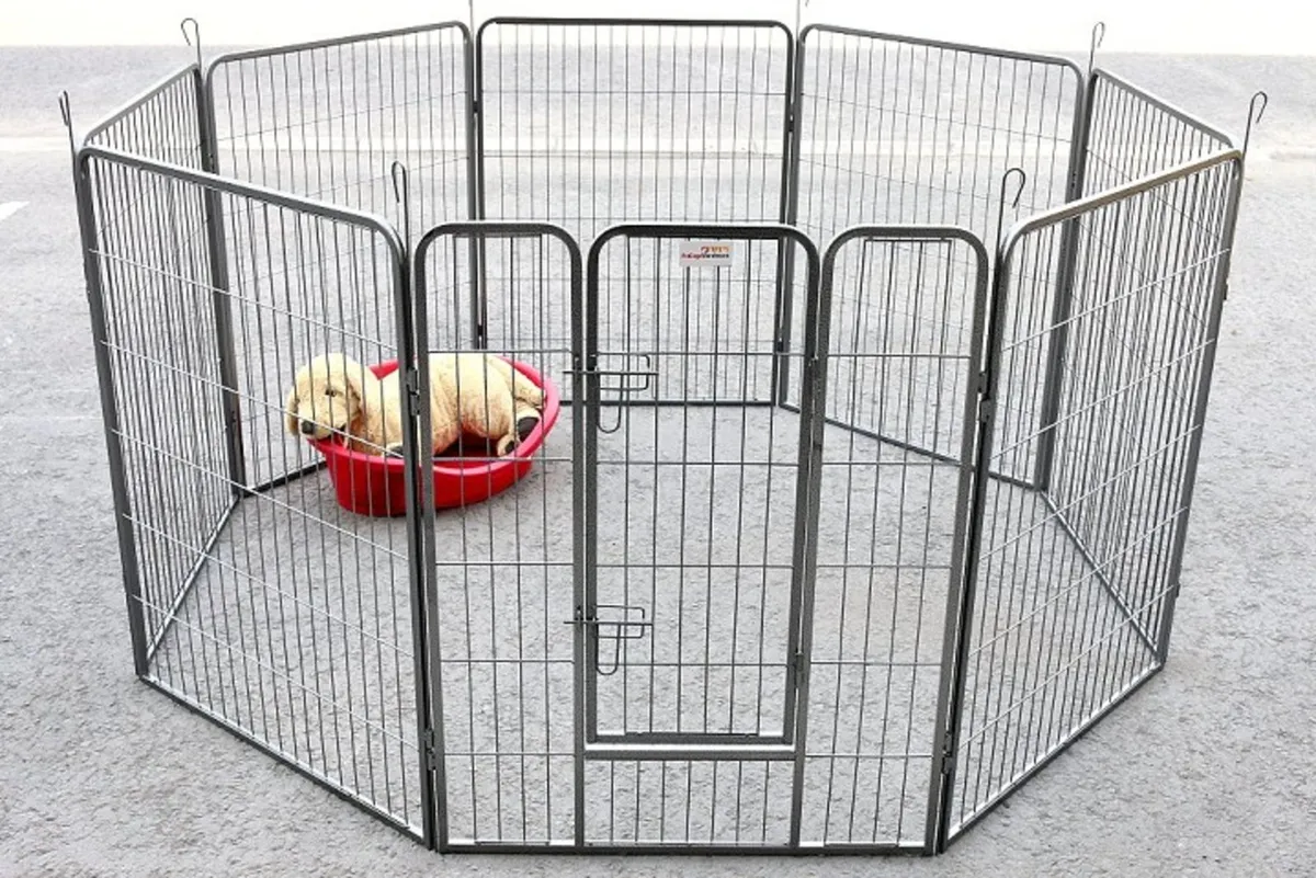 Heavy Duty Puppy Play Pen. Size Large (100cm high)