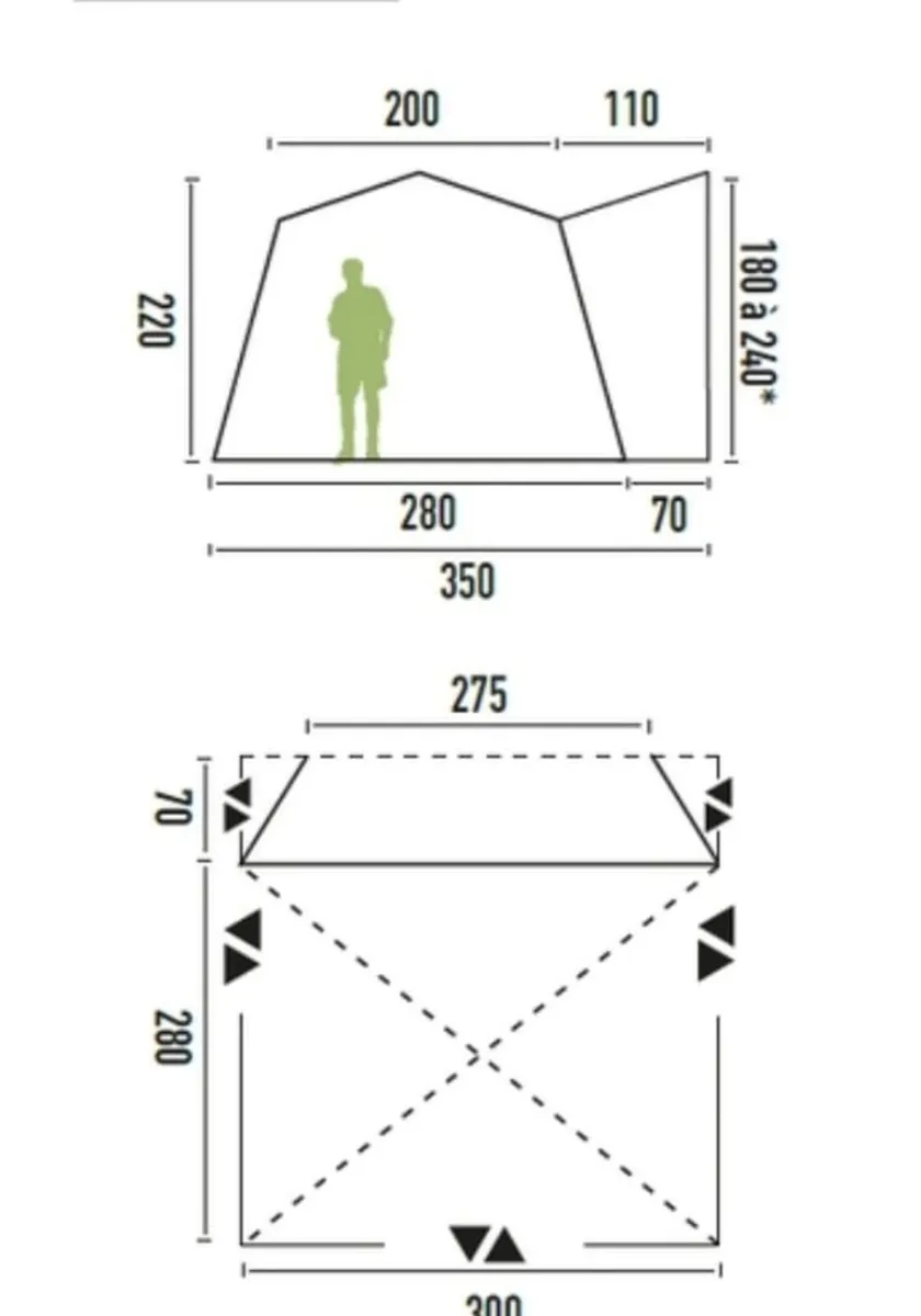 Trigano Santa Cruz driveway Air awning - Image 4