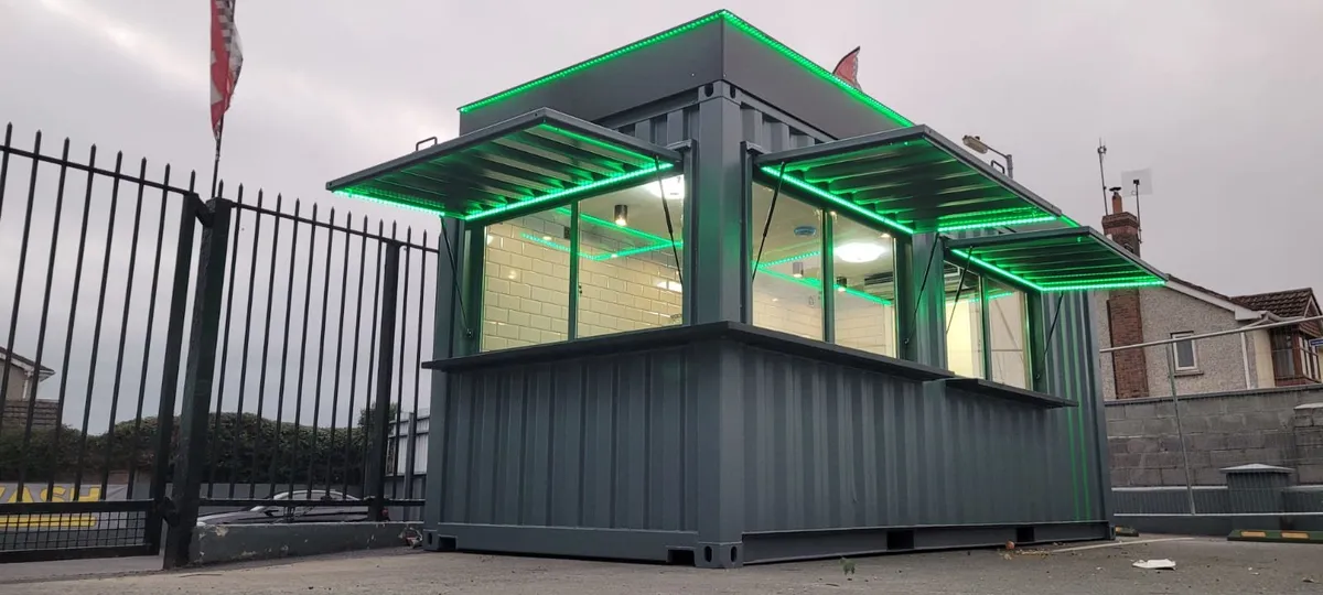 coffee shop Container Kiosk 20t /8ft