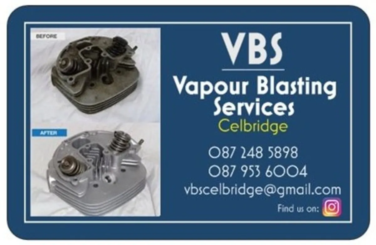 Vapour Blasting Service.