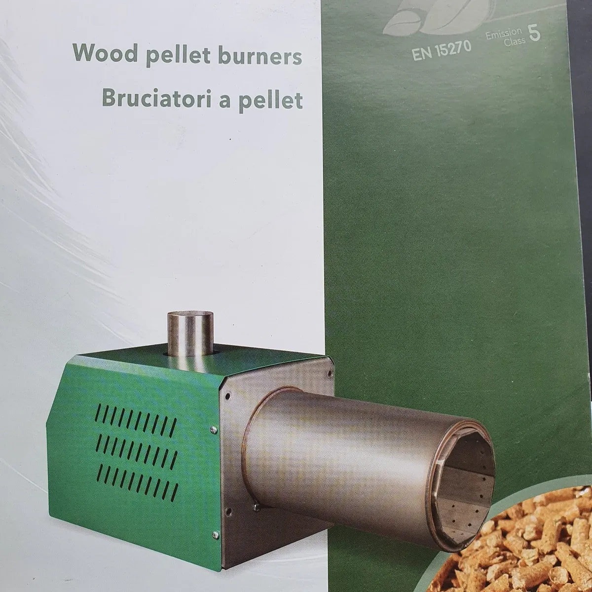 Wood pellet burner head for conversions  or 4 opop