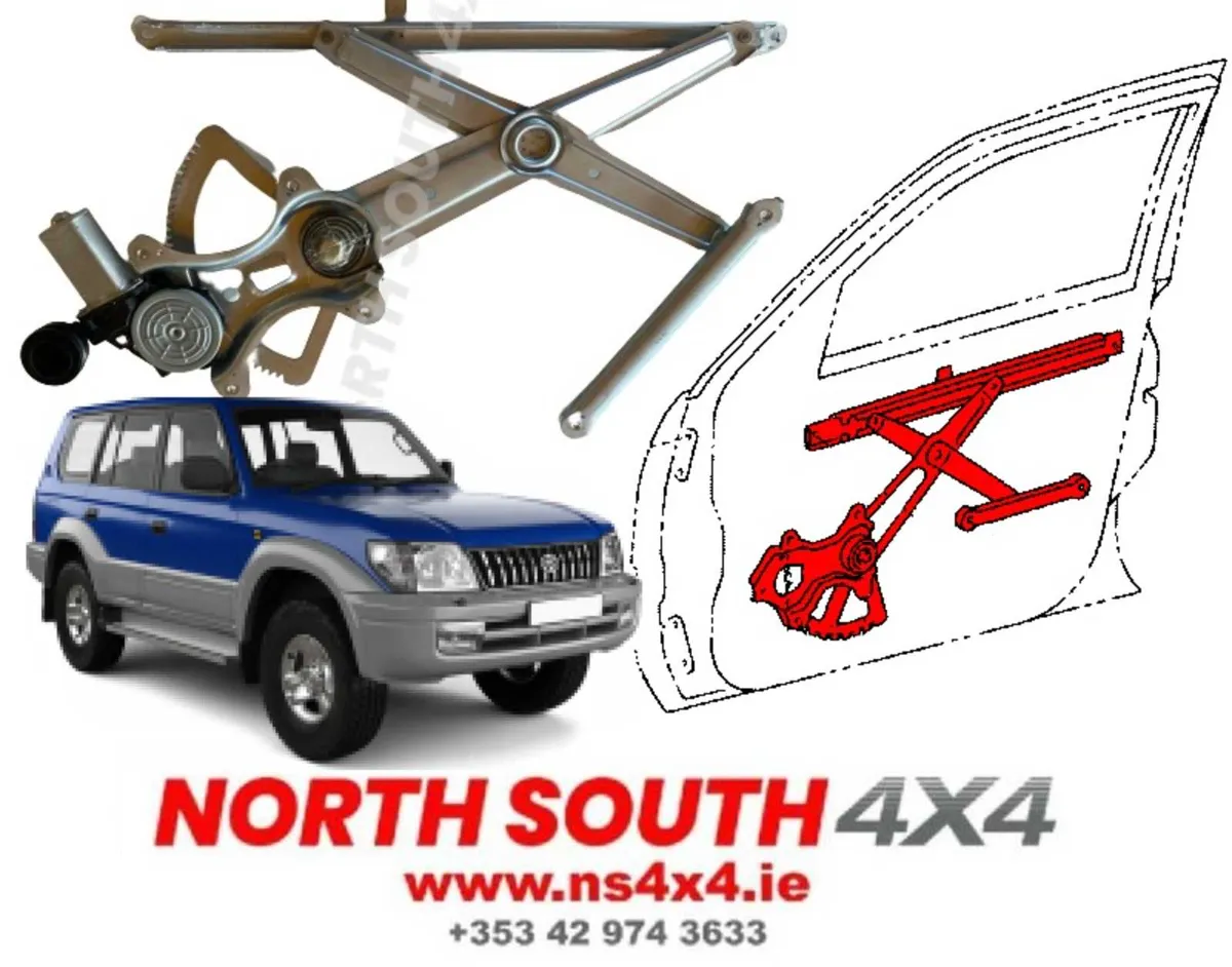 Land Cruiser drivers side window regulator