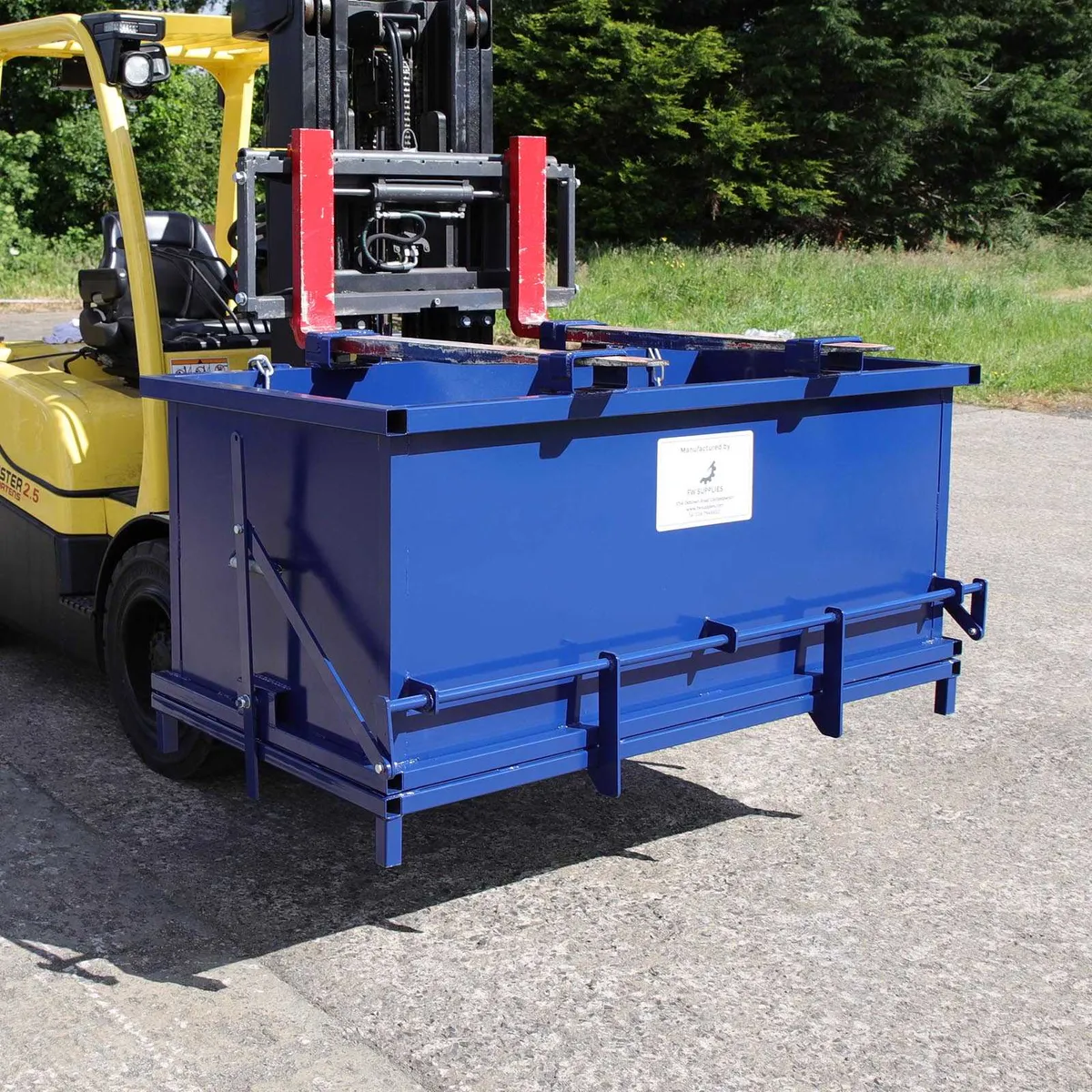 Forklift Drop Bottom Bin Skip - Image 3