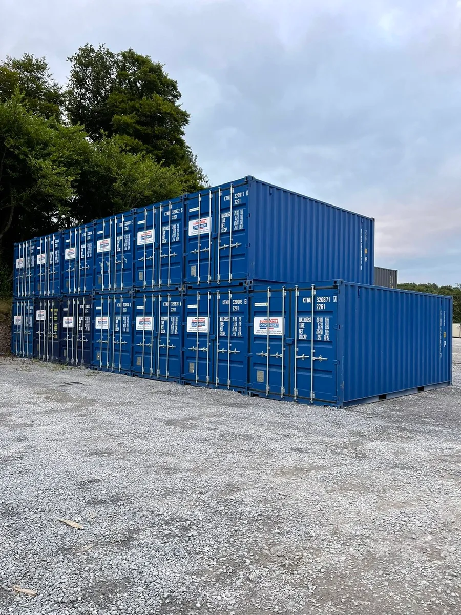 20x8 storage containers