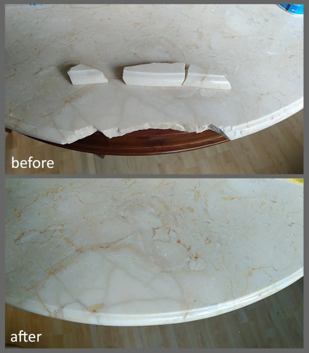 Granite Marble Quartz - Crack Repair & Restoration