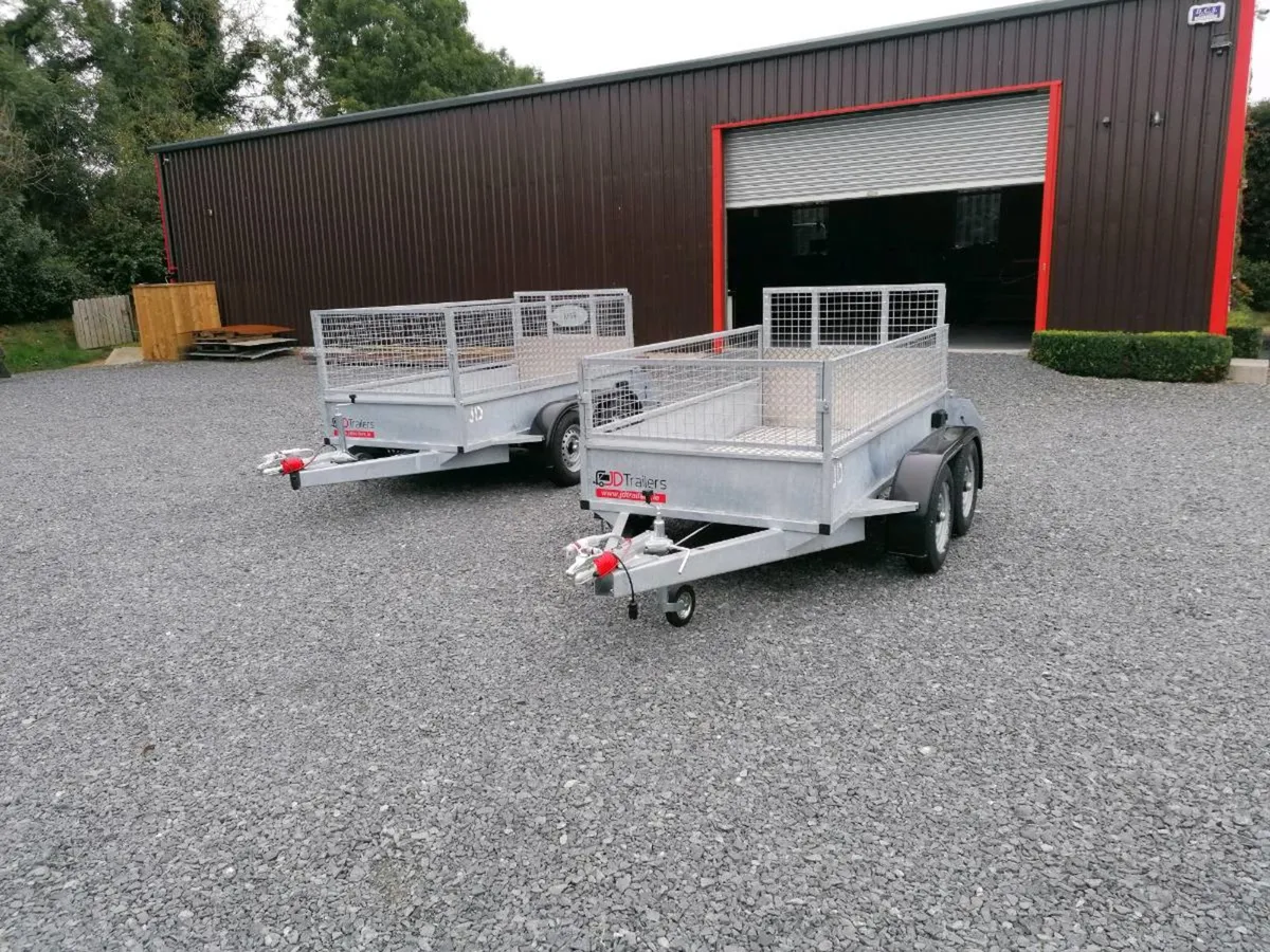 J.DTRAILERS TWIN AXLE TRAILERS