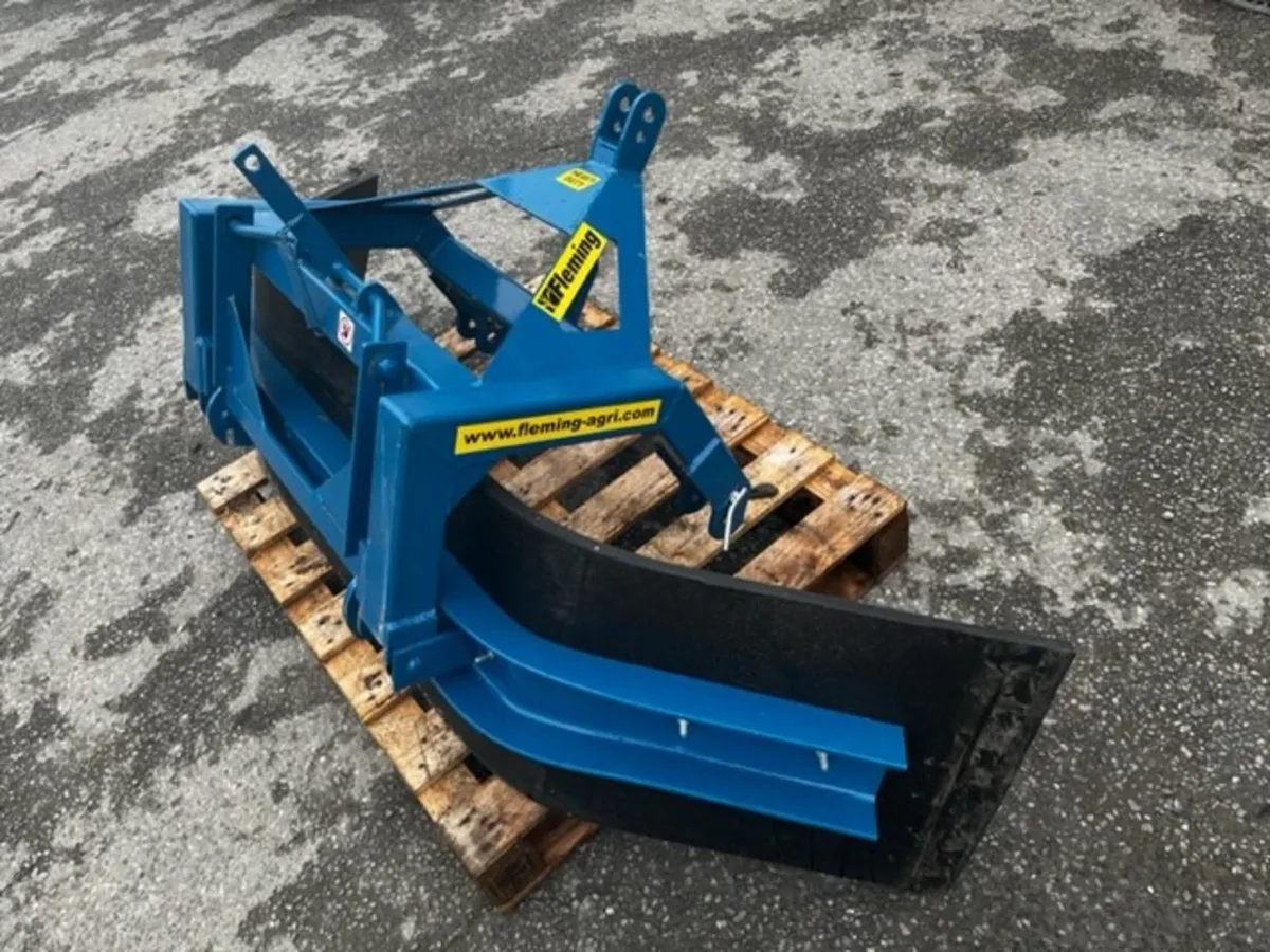 2025 Fleming Heavy Duty Yard scraper AYSHD - Image 1