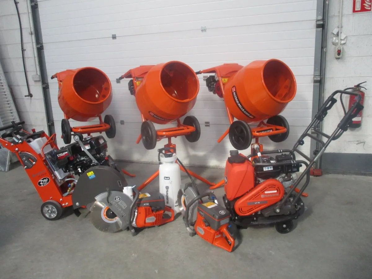 Husqvarna con saw  road saw tile saw belle - Image 1