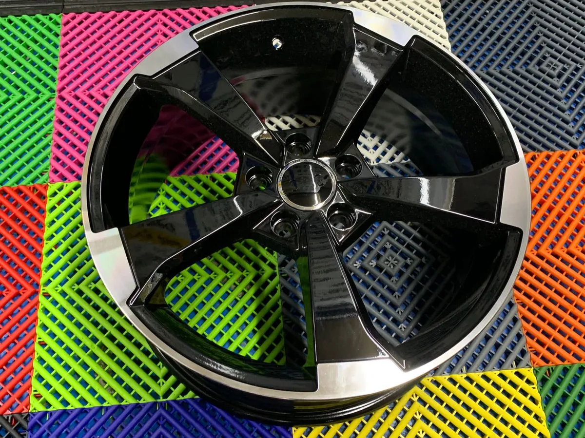 18” gloss black ttrs 5x112 - Image 2