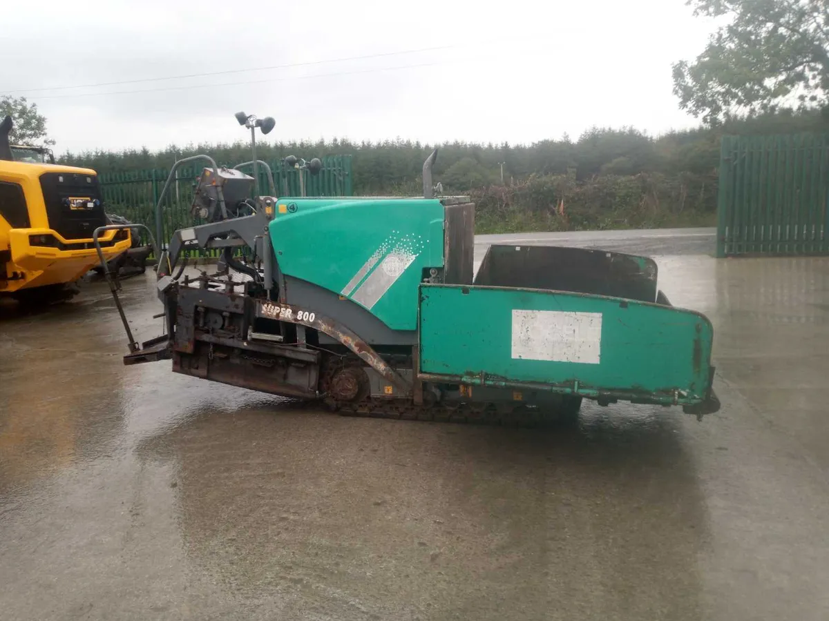 2011 Vogele S800 Road Paver (16965) - Image 2