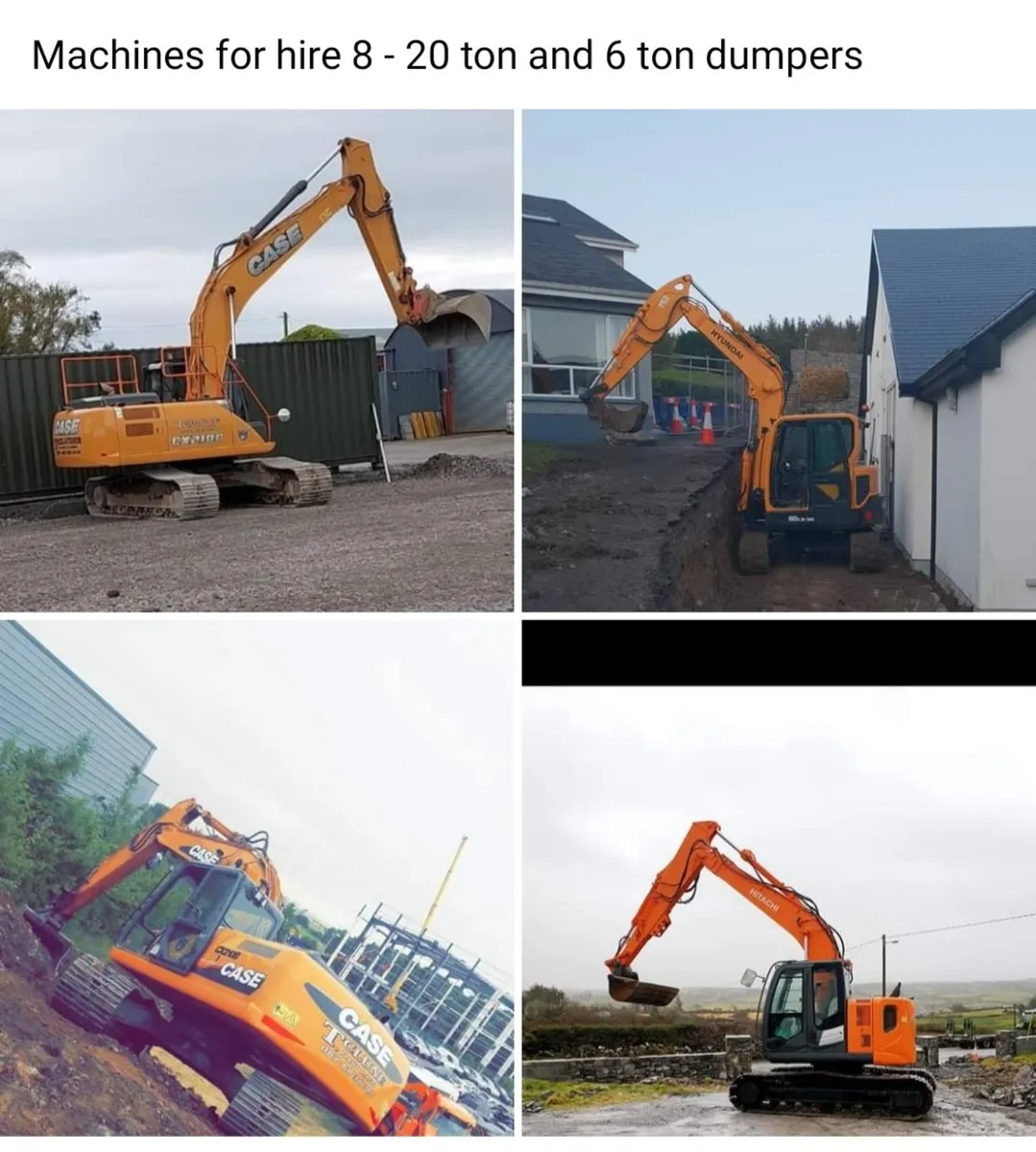 SELF DRIVE HIRE  3 ,5 ,8 ,13 and  22 Ton Dumpers - Image 3