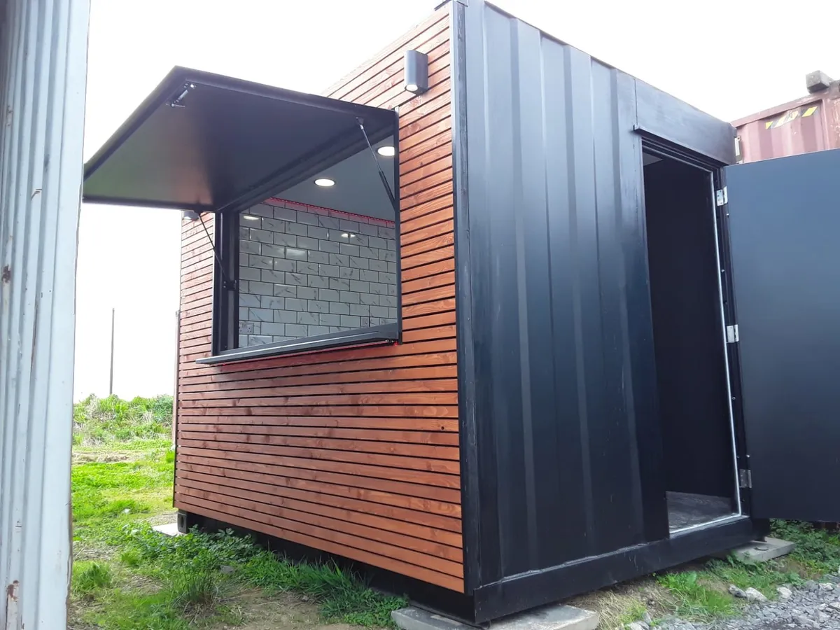 FOR HIRE coffee shop Container Kiosk 10ft /8ft - Image 1