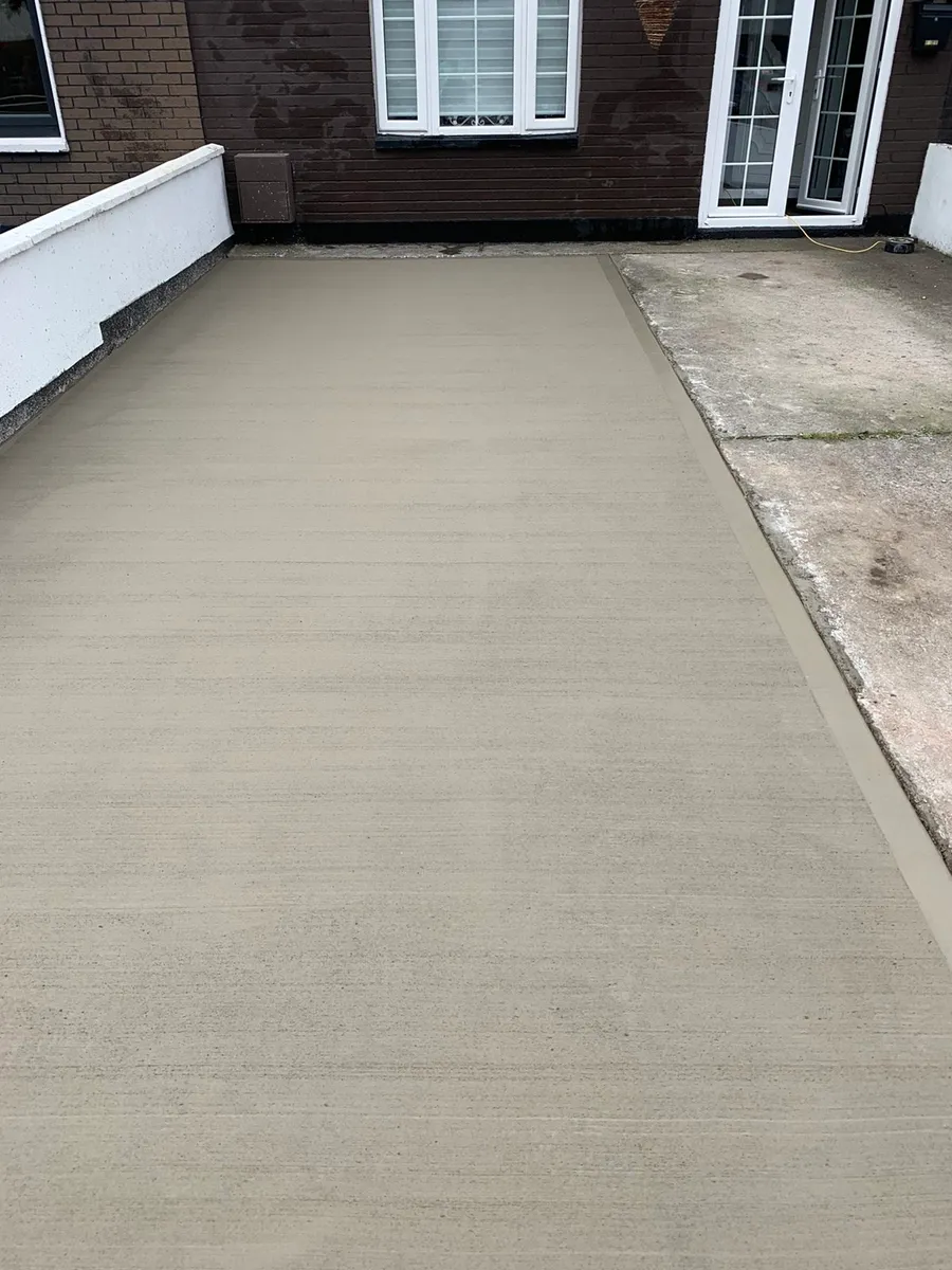 Concrete driveways - Image 1