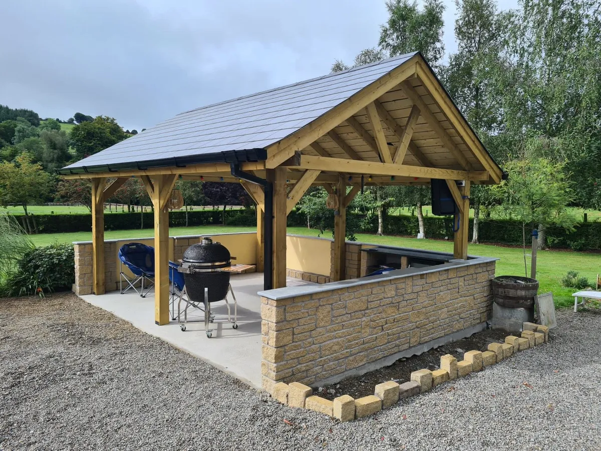 Custom gazebo, pergola, garden room, shed, carport - Image 4