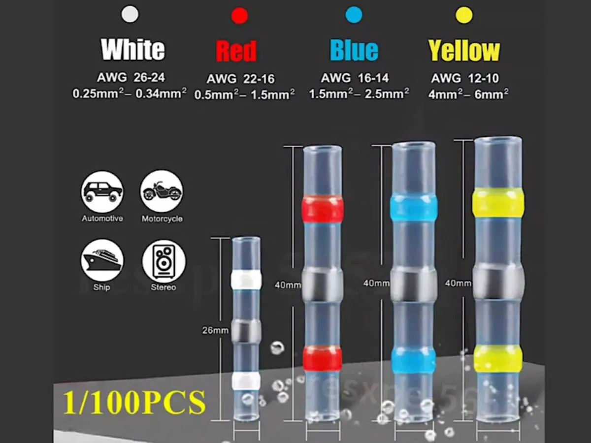 100pc  Solder Seal Kit..Free Delivery