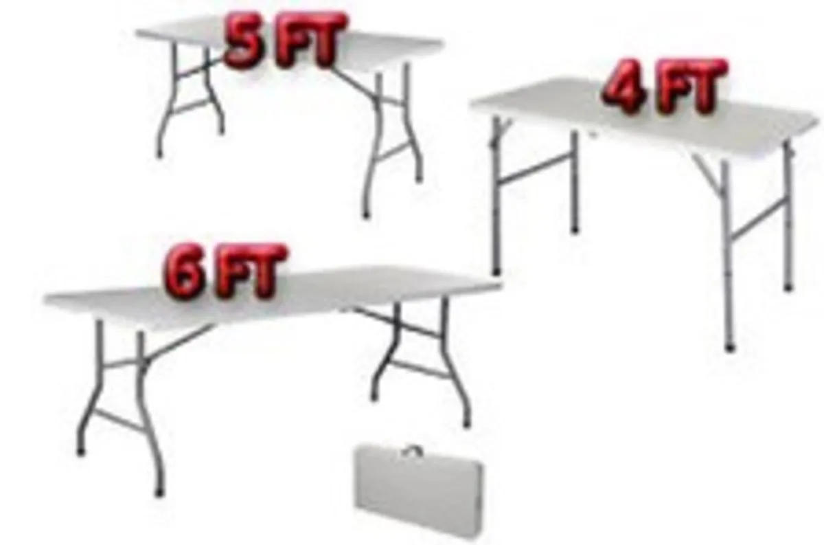 Biggest Range Of Folding Trestle Tables - Image 1