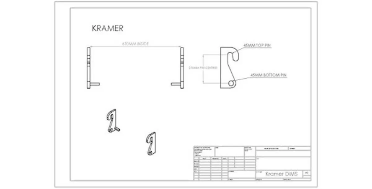 Loader brackets Kramer - Image 2