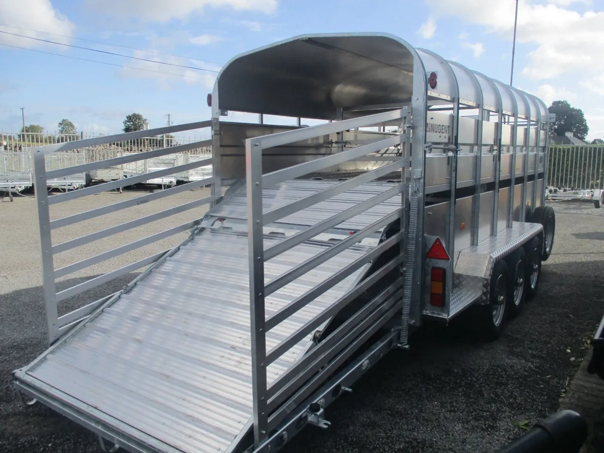 Nugent 14 ft  sheep decks hudson trailers - Image 3