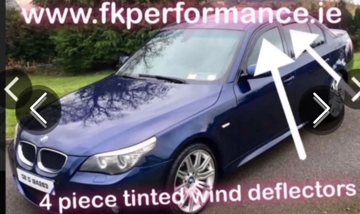 Special offer tinted wind deflectors delivered - Image 1