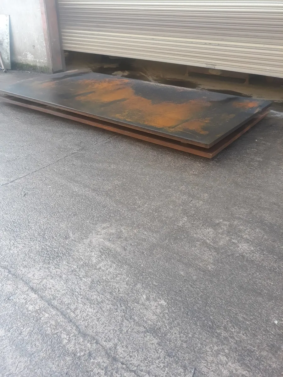 3No 4000 x 2000 x 50mm Mild Steel Plate - Image 2